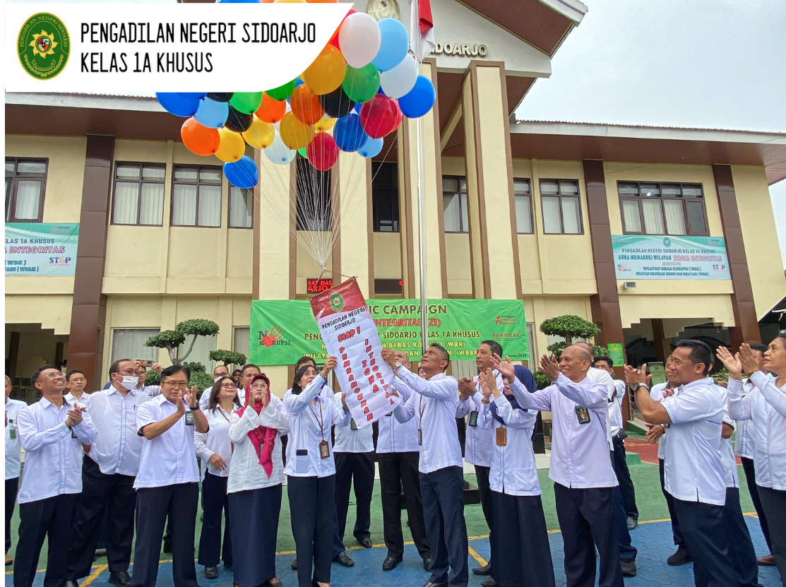 PUBLIC CAMPAIGN PEMBANGUNAN ZONA INTEGRITAS PENGADILAN NEGERI SIDOARJO TAHUN 2024